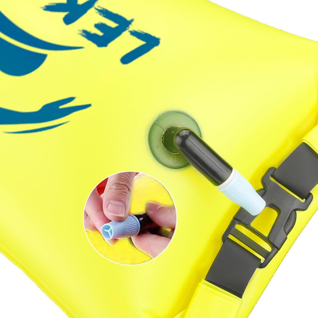 Swim Buoy for Open Water, 20L Inflatable Swim Safety Float