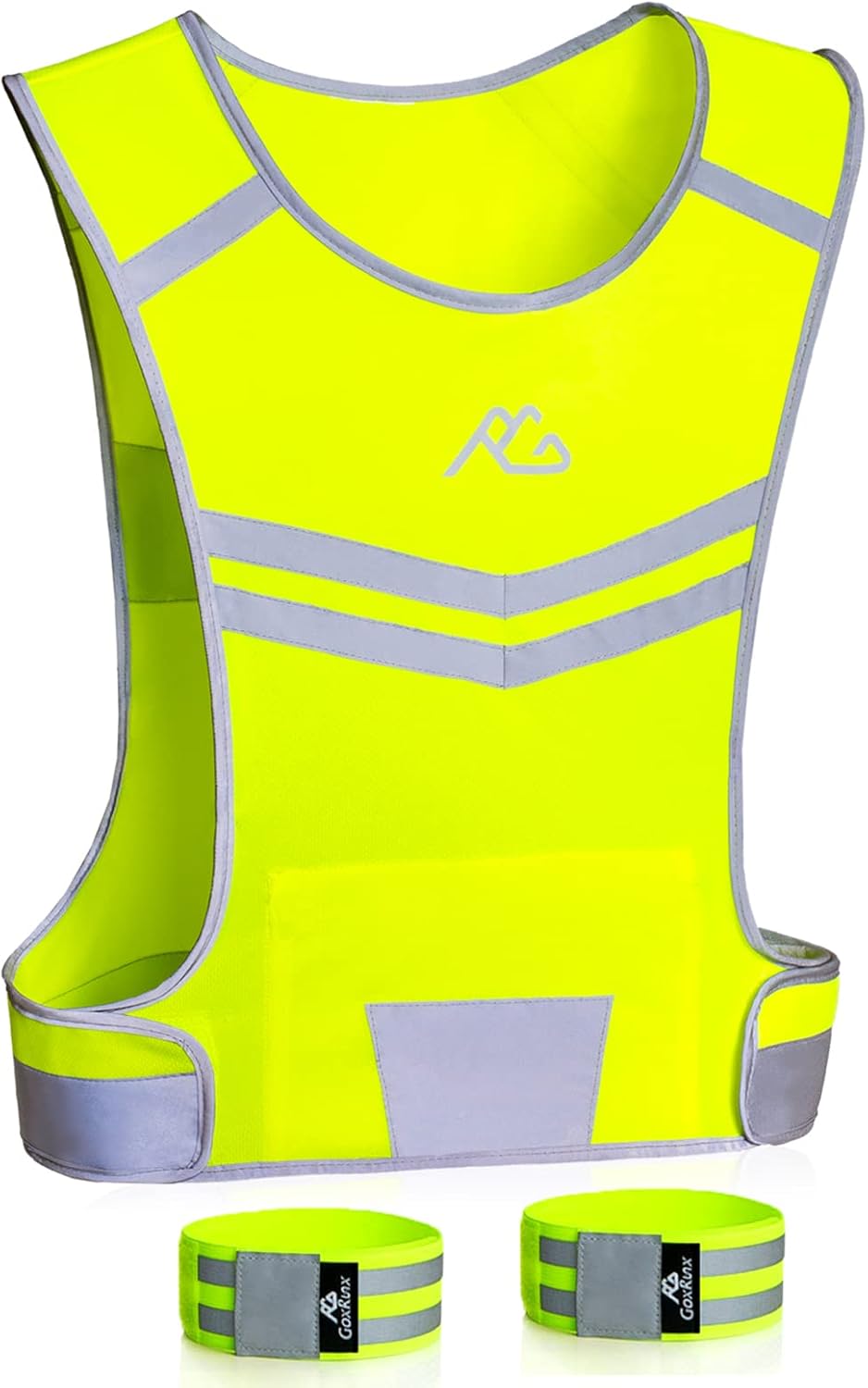 Reflective Running Vest Gear Cycling Motorcycle Reflective Vest,High Visibility Night Running Safety Vest