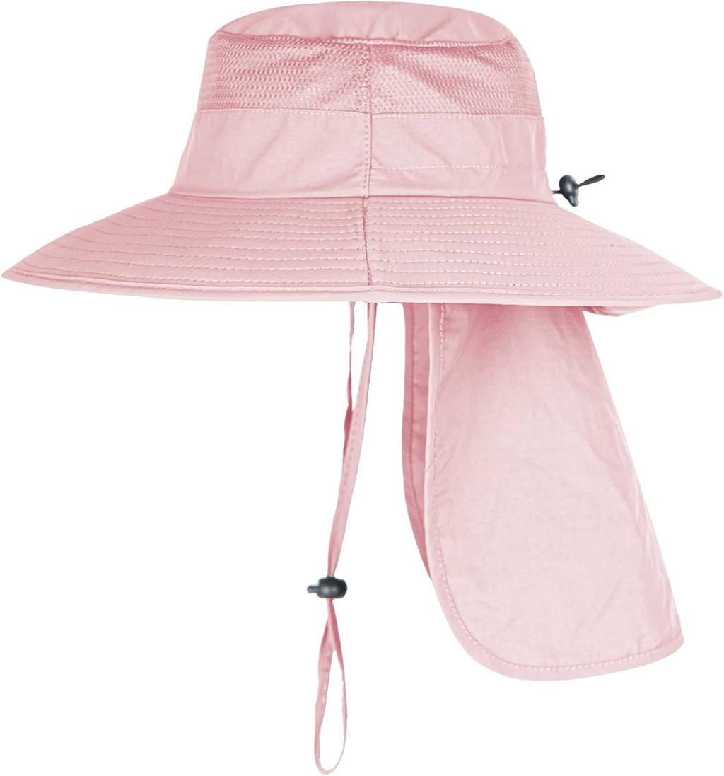 ZOORON Sun Hats for Men Women with Neck Flap Fishing UPF 50+ UV Protection