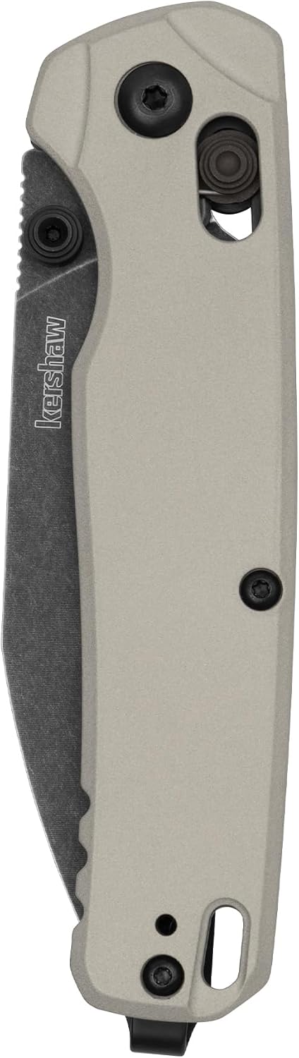 Kershaw Bel Air Pocket Knife, Made in The USA, 3.1 inch CPM MagnaCut Steel Blade, EDC Design, Duralock Locking Mechanism, Manual Folder, Pocketclip