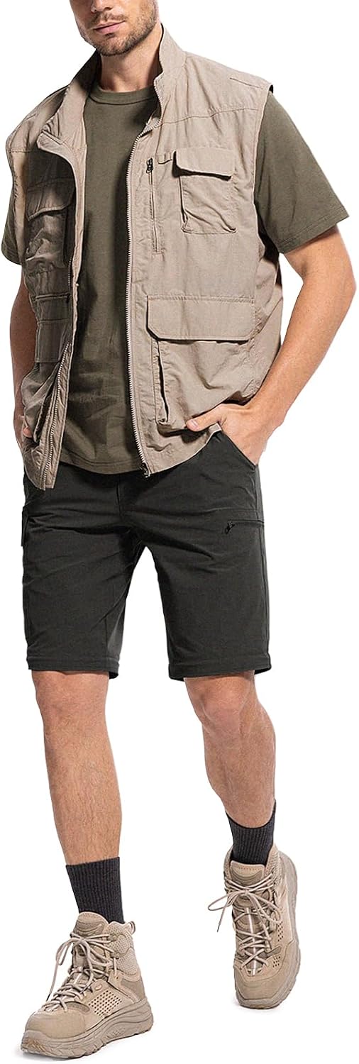Moosehill Men's Hiking Pants: Convertible Quick-Dry