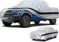 10 LayerTruck Cover Waterproof All Weather. Pickup Truck Cover Rain Snow UV Dust Protection. Length: 221-235 inches, Universal Fit for Ford F150 Chevy Silverado Dodge Ram 1500.