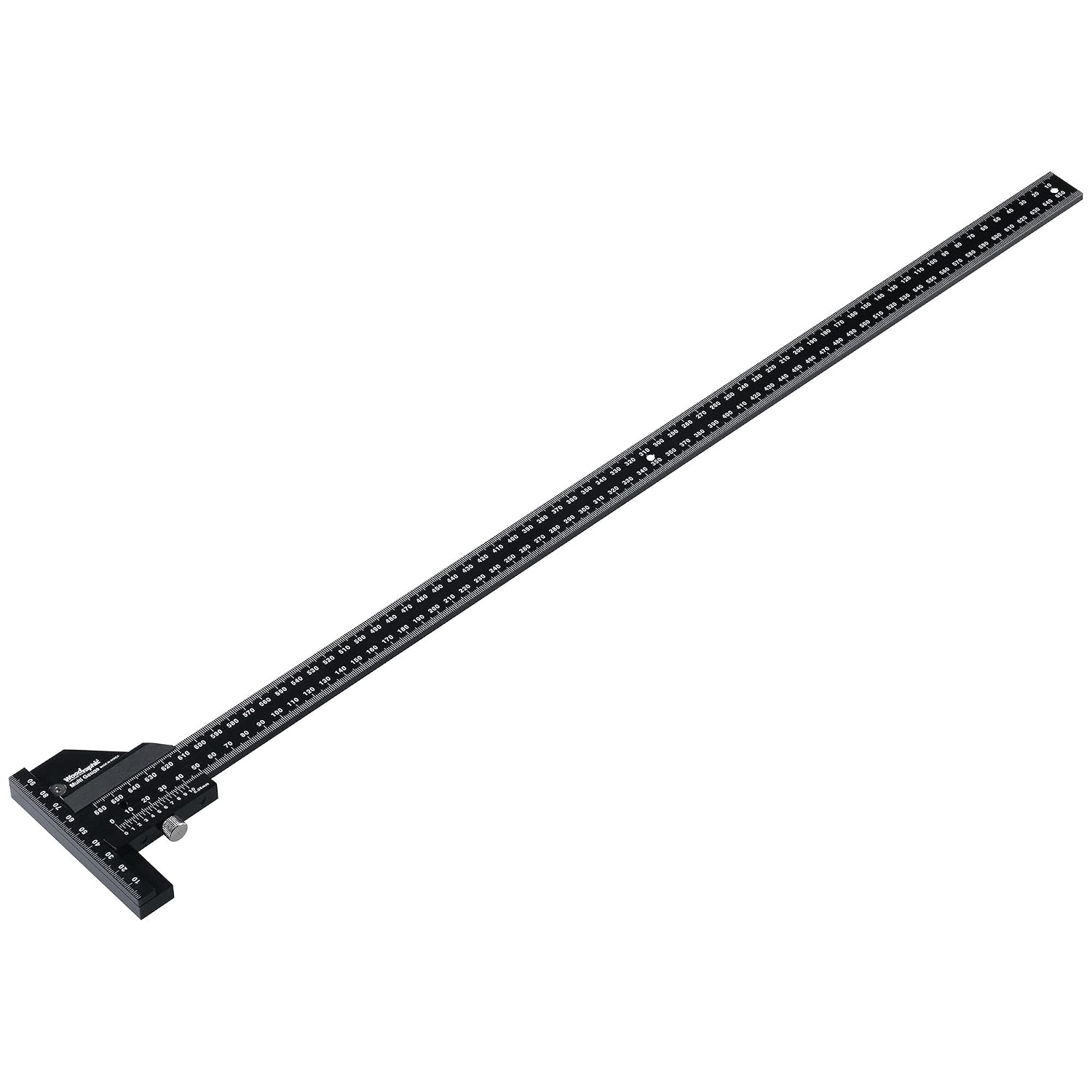 Scriber Gauge 600mm – Long Metric Measuring and Marking Tool, Layout Gauge, CNC Aluminum Ruler for Woodworking, Joinery, Cabinet, Framing and Furniture (New Version)