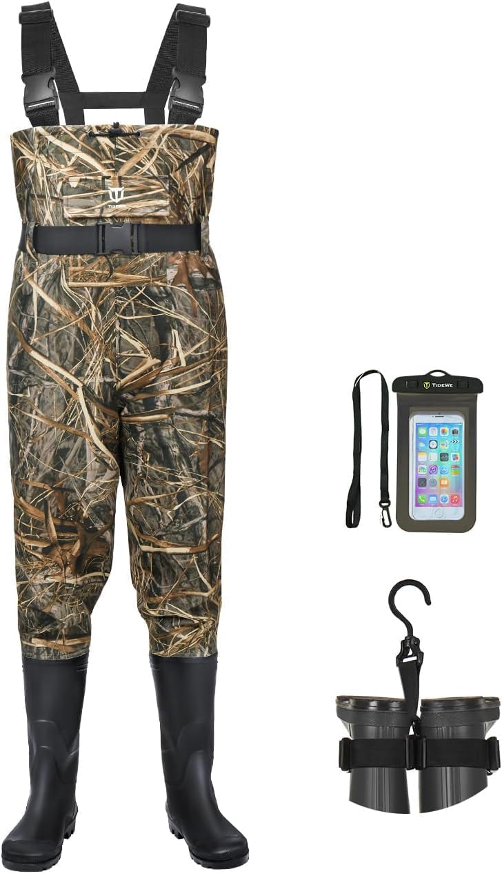 TIDEWE Chest Waders for Men Women, Waterproof Fishing Waders