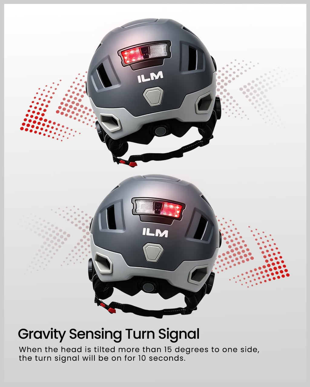 ILM Adult Bike Helmet Road Cycling Electric Bicycle Escooter Ebike E3-12LS
