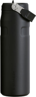 STANLEY IceFlow Flip Straw 2.0 Bottle, 24 oz, Black 2.0