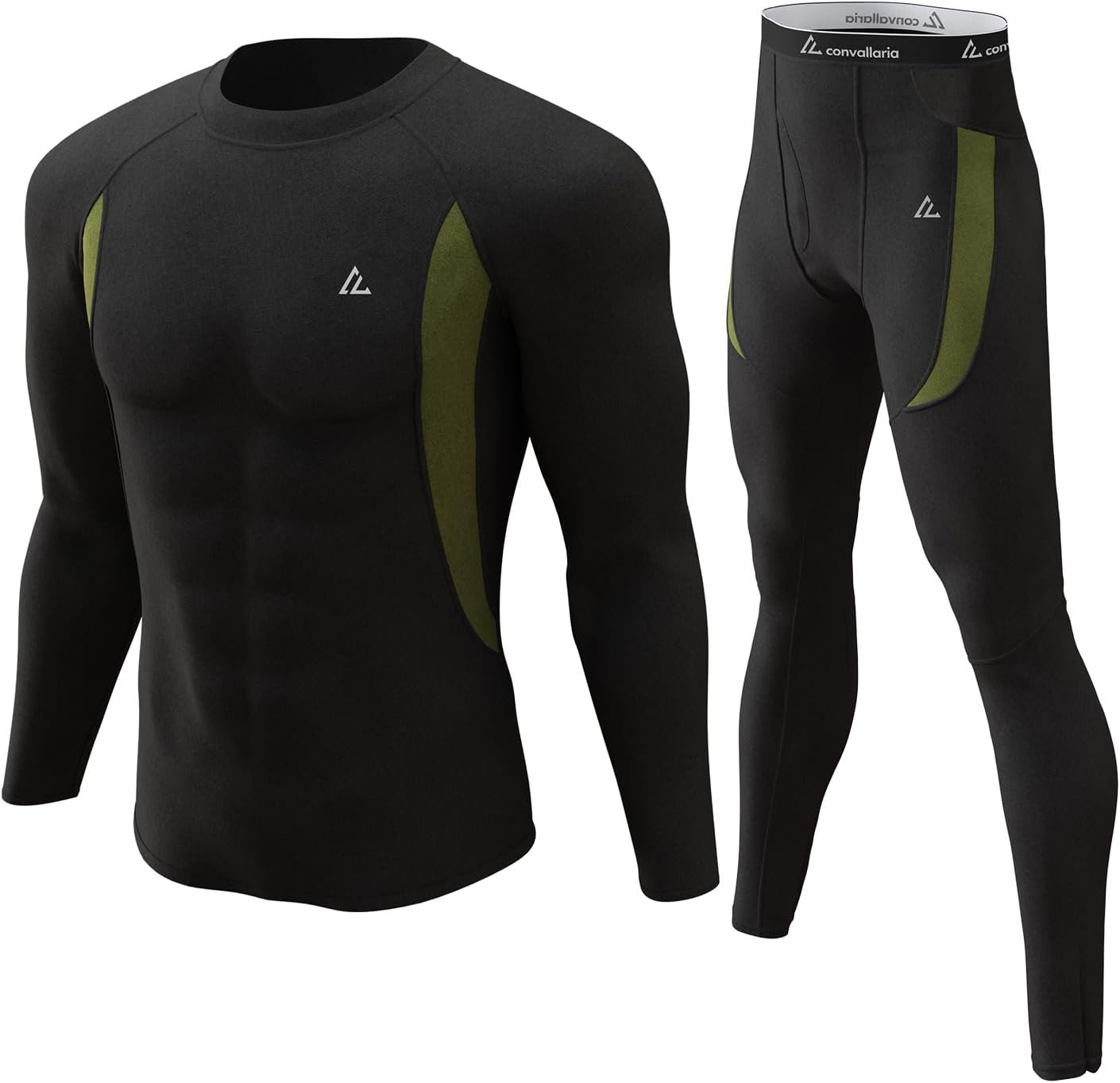 Mens Thermal Underwear Long Johns Set Cold Weather Hunting Base Layer