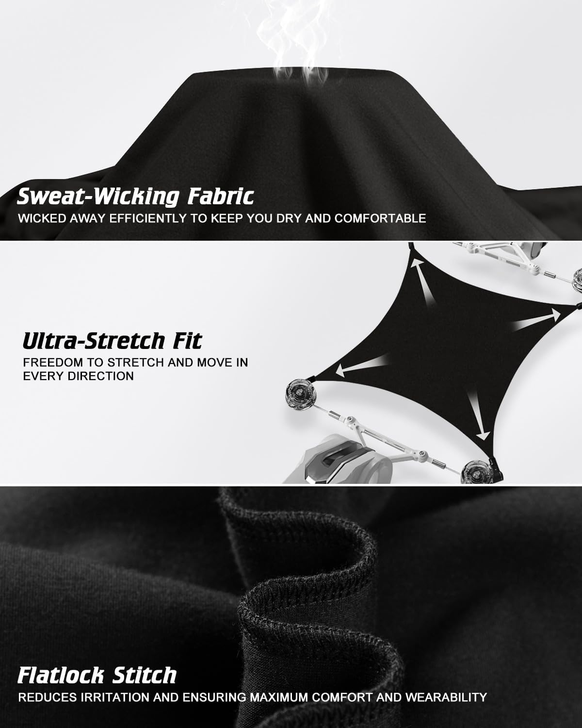 Thermal Underwear Long Johns for Men Cold Weather Base Layer Set