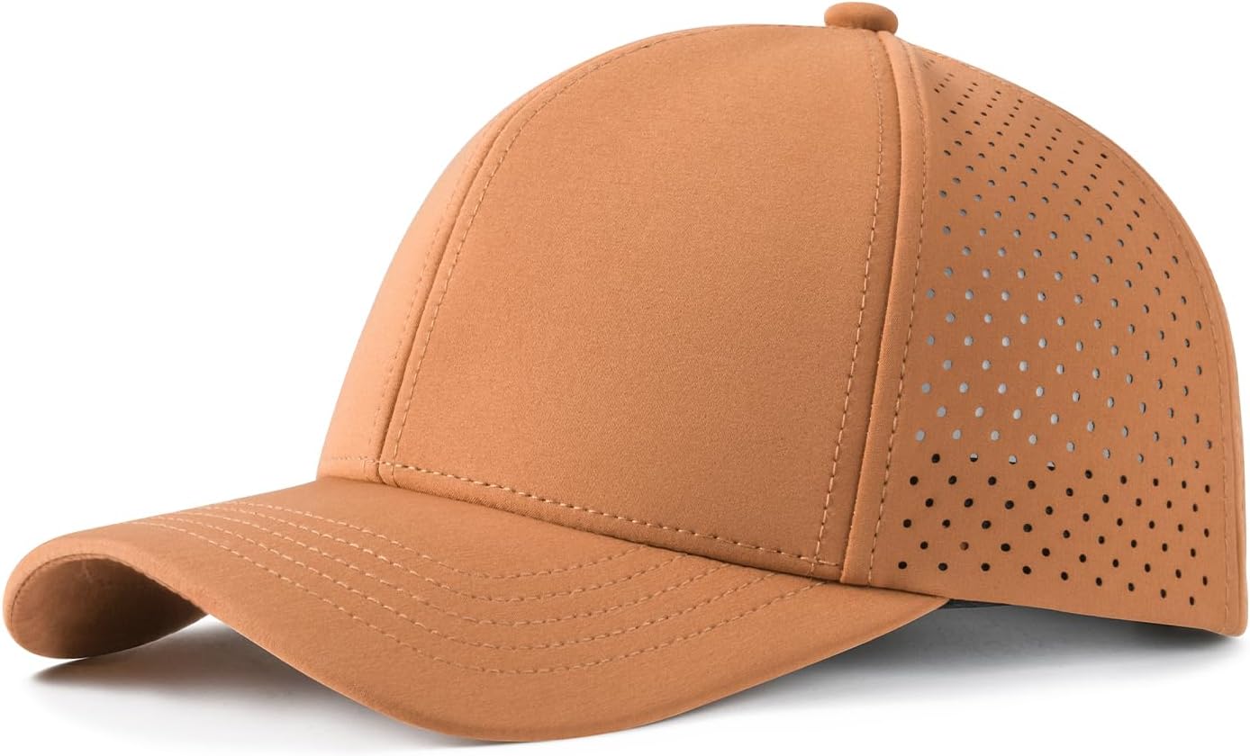 VOBOOM Men Laser Mesh Ball Cap Snapback Baseball Cap