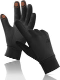 Winter Gloves Women Men Cold Weather Touch Screen 3-Layers Liner Glove for Running, Cycling, Biking, Hiking, Driving