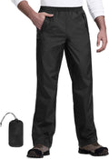 33,000ft Packable Rain Pants for Men Waterproof Lightweight Hiking Pants
