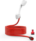 CAMPLUX Hand Held Showerhead with 11.48 FT Hose, 3-Setting Portable Spray Shower Head, High Pressure Shower Head with ON/Off Switch
