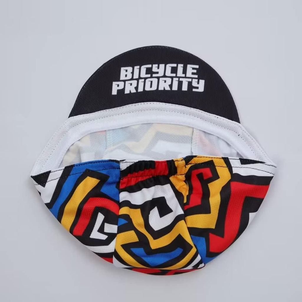 Man's Cycling Cap - Polyester Road Cycling Hat-Under Helmet - Cycling Helmet Liner Breathable&Sweat Uptake