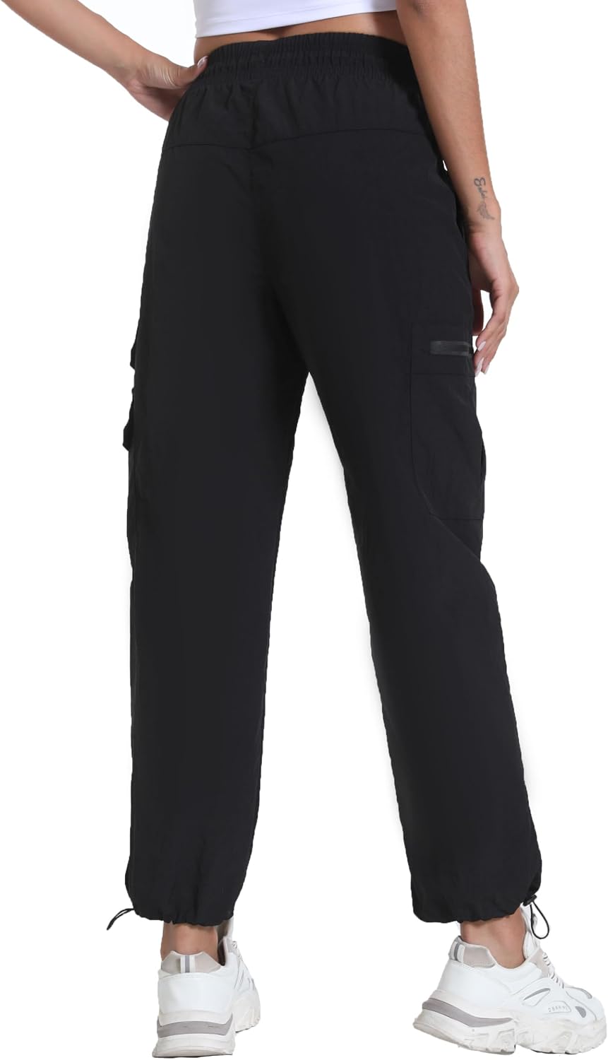 Rrosseyz Women's Hiking Pants with Pockets Lightweight Water Resistant