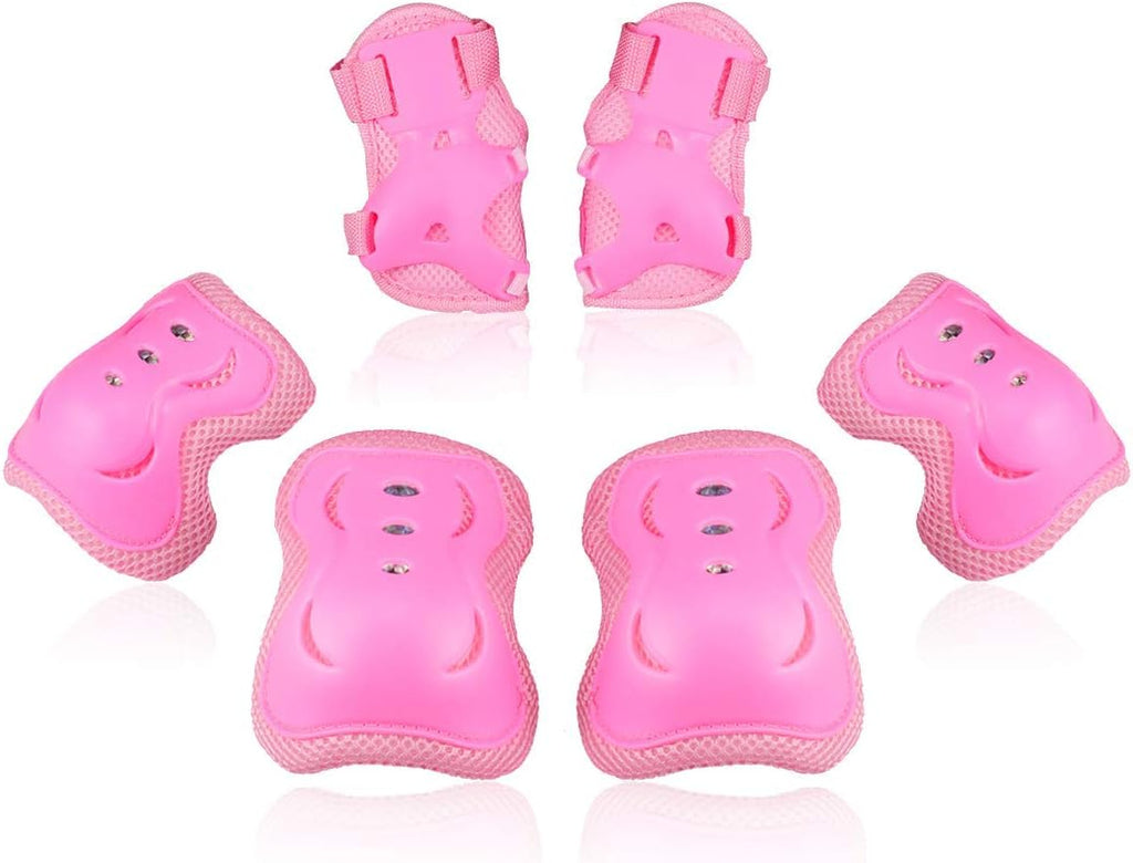 BOSONER Kids/Youth Knee Pad Elbow Pads Guards Protective Gear Set for Roller Skates Cycling BMX Bike Skateboard Inline Skatings Scooter Riding Sports