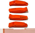 Emergency Safety Whistle with Lanyard, Loud Pea-Less Survival Whistles for Boating Kayaking Life Vest Paddle Board Rescue Signaling.