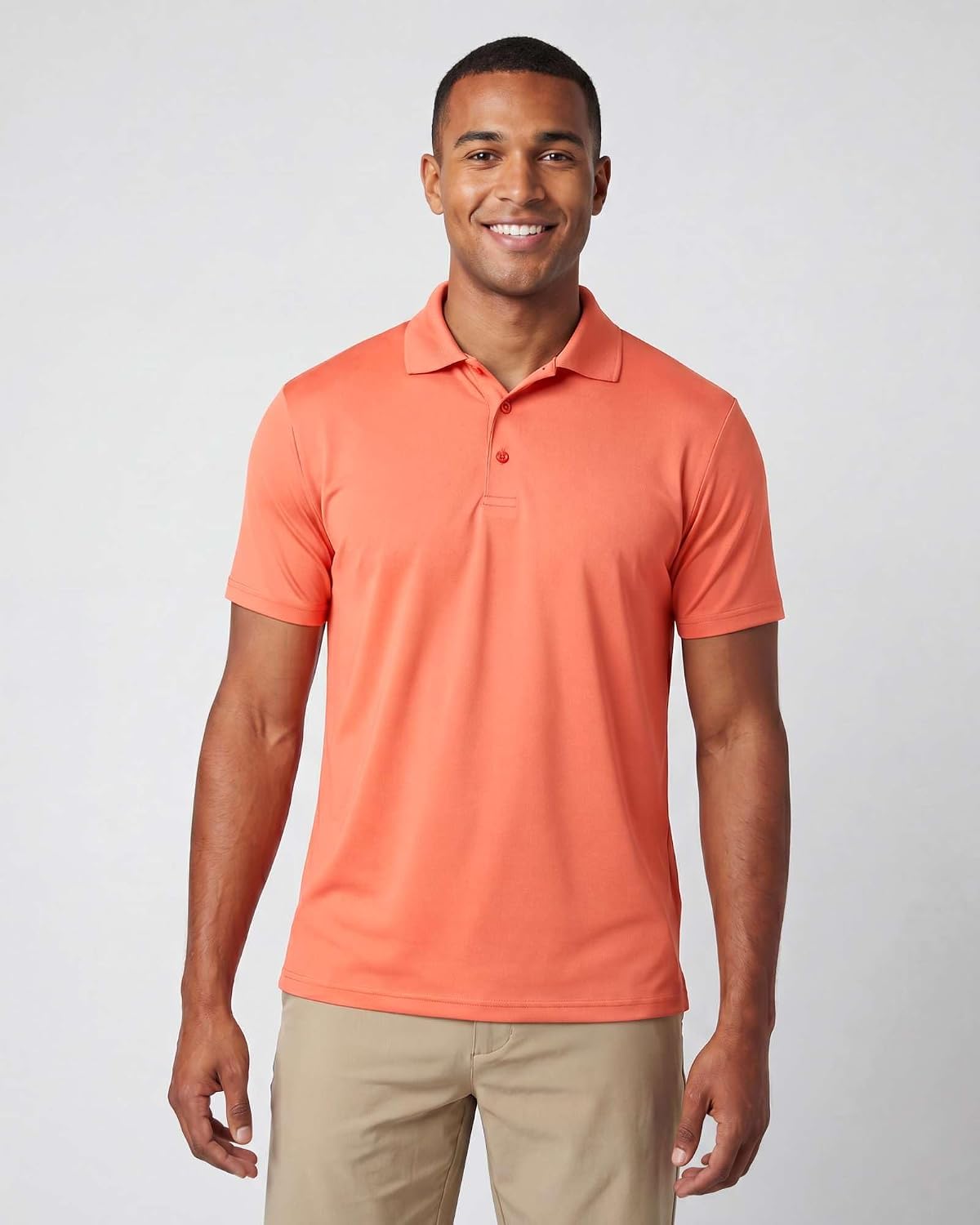 3 Pack Men's Short Sleeve Golf Polo Collared Athletic Tennis Shirt Casual