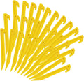 AITIME 30 Pcs Plastic Tent Stakes, 9 Inch Heavy Duty Camping Tent Pegs