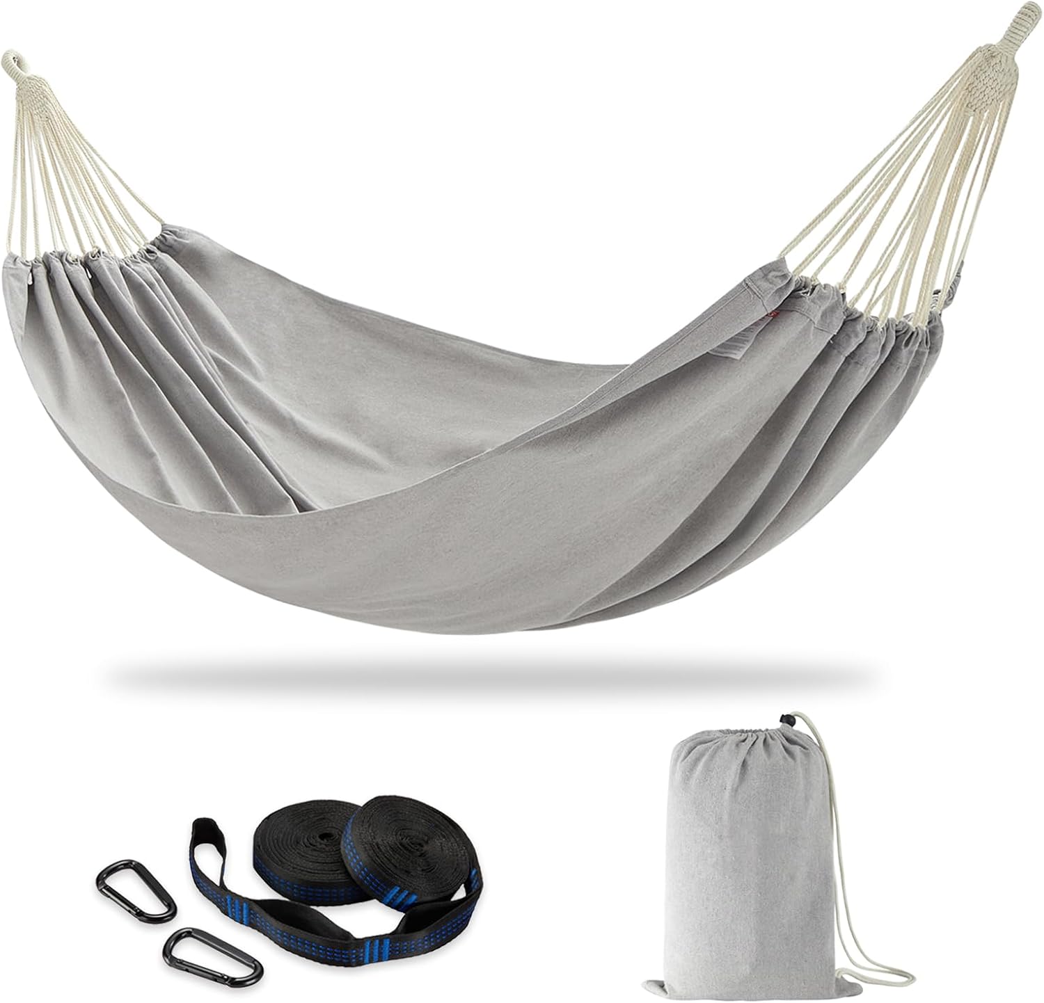 Brazilian Double Hammock with Tree Straps, Extra Large, 450 lbs Capacity