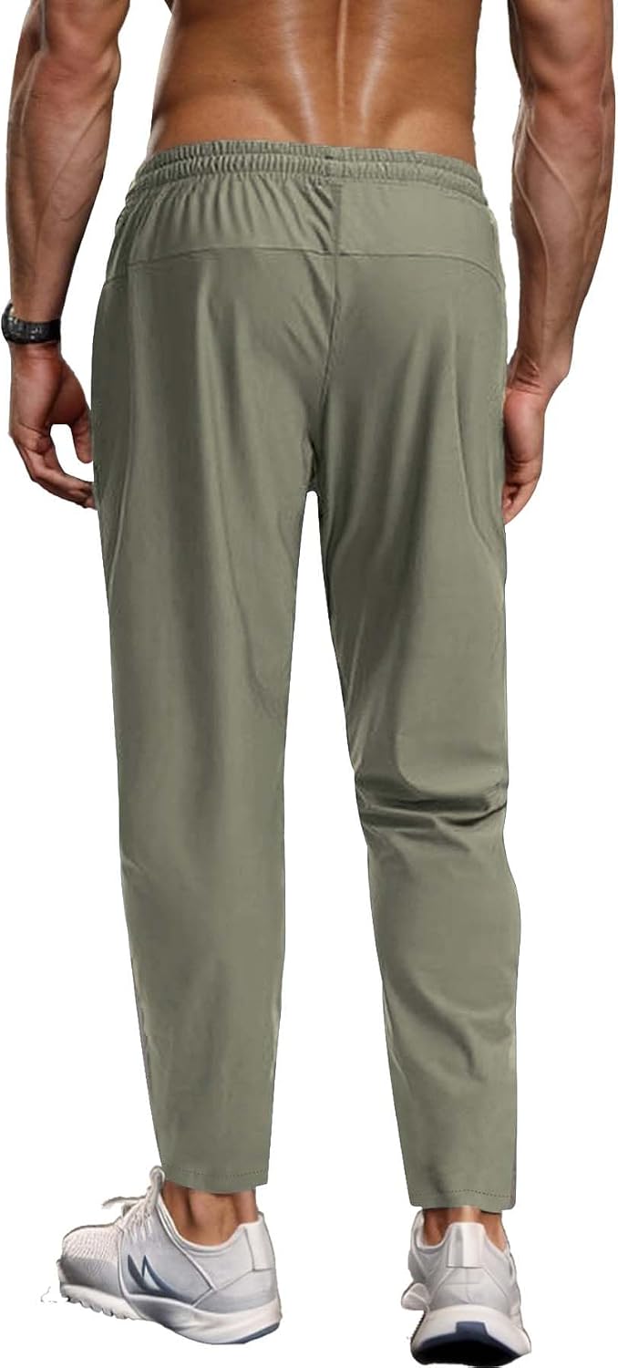 Hidkat Men's Hiking Pants Quick-Dry Lightweight Sweatpants
