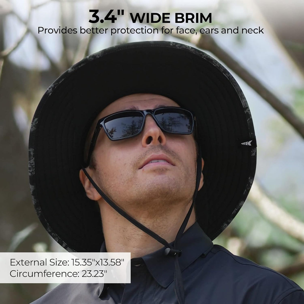 KastKing Sol Armis UPF 50 Boonie Hat for Sun Protection,Men Women