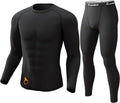 Mens Thermal Underwear Long Johns Sets Cold Weather Base Layer Shirts