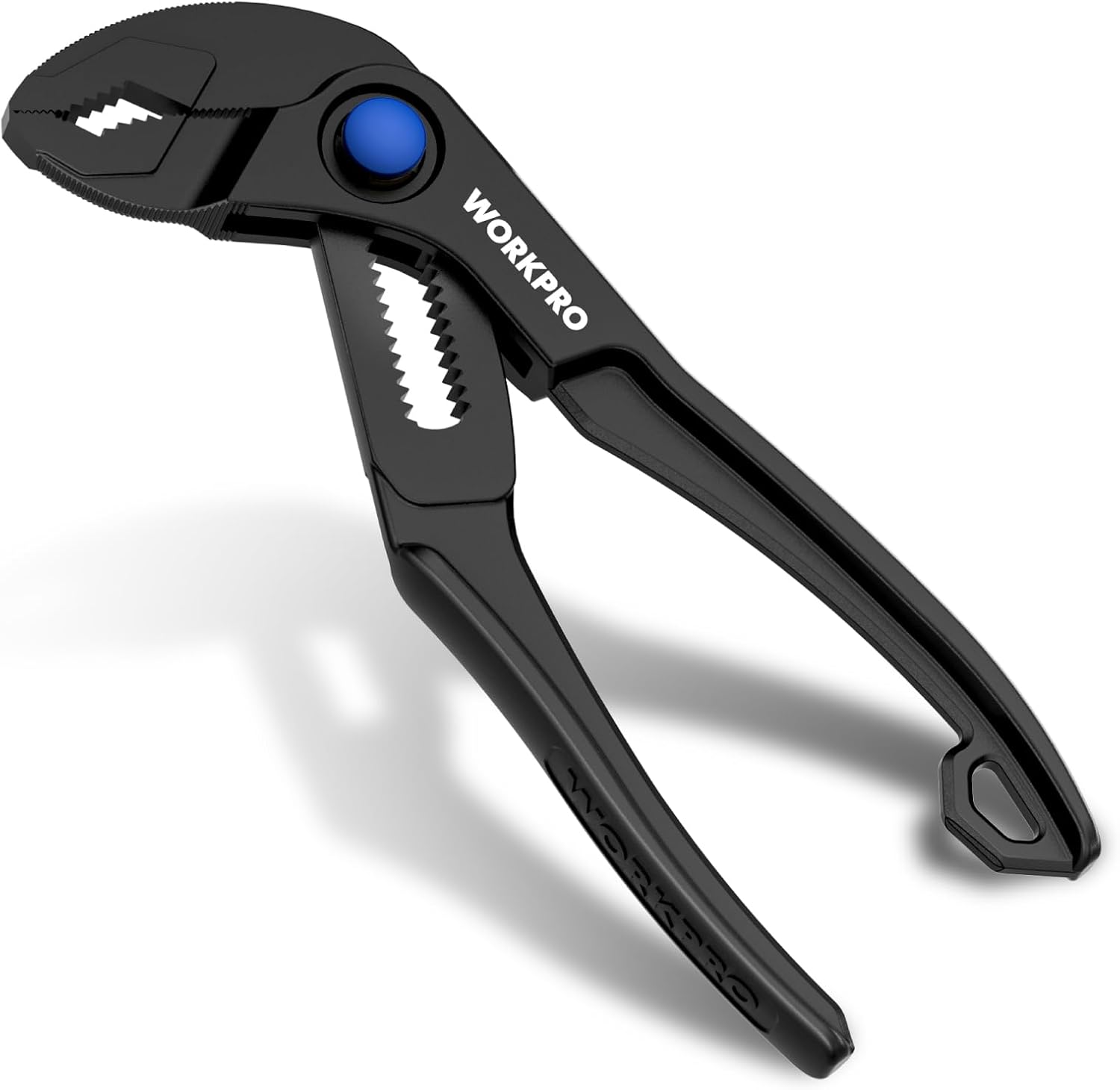 WORKPRO Mini Water Pump Pliers, 4-Inch Groove Joint Pliers for Tight Spaces