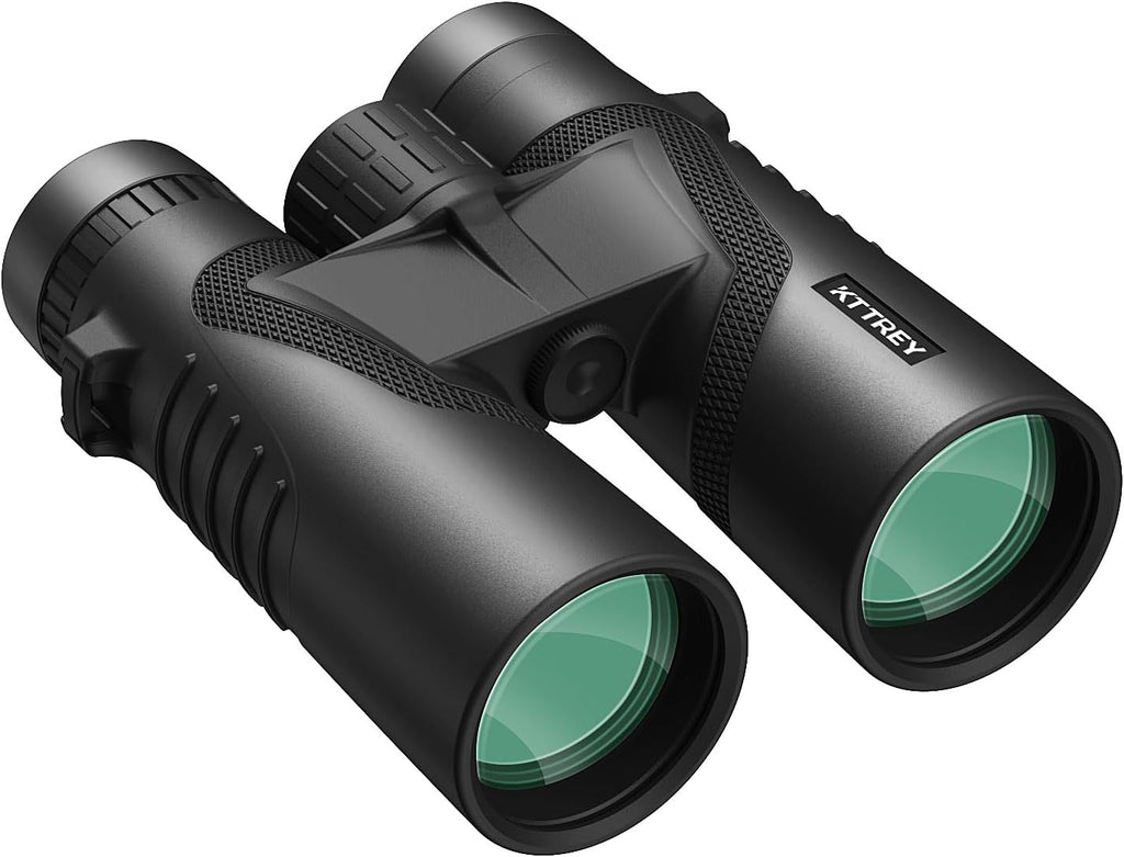10x42 Binoculars with BAK4 Prism & FMC Coating - Waterproof Bird Watching Binoculars for Adults, Clear Daylight Vision for Hiking, Travel, Sports Events & Wildlife Observation