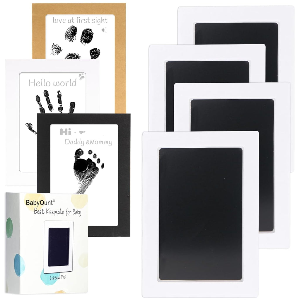 Inkless Baby Hand and Footprint Kit,Clean-Touch Ink Pads