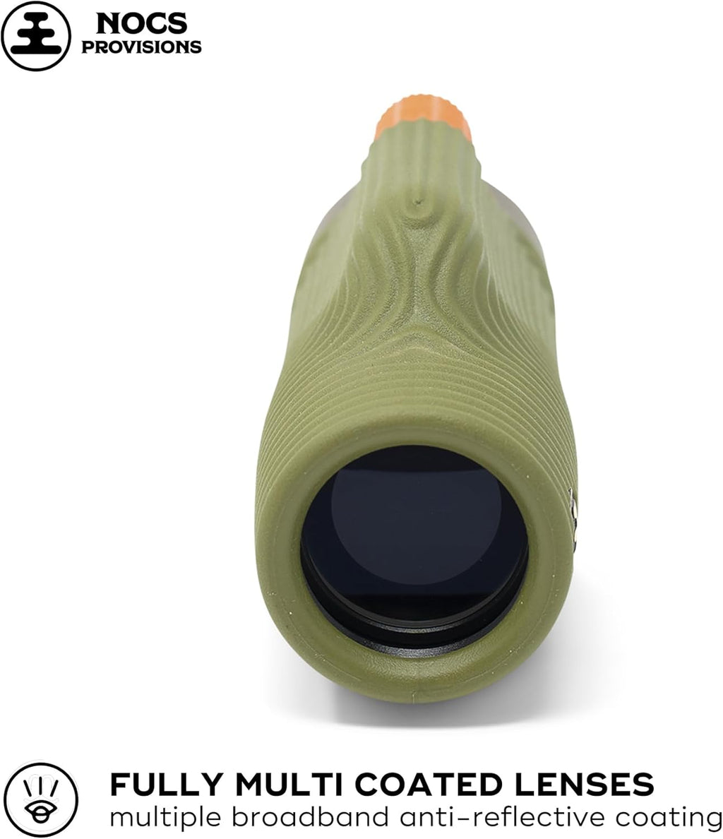 Nocs Provisions Zoom Tube 8x32 Monocular, Bird Watching & Backpacking