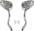Universal Bicycle Mirror Bike Rear View Mirror 8mm 10mm Skull Hand Style Also for Motorcycle Rear View Mirrors silver