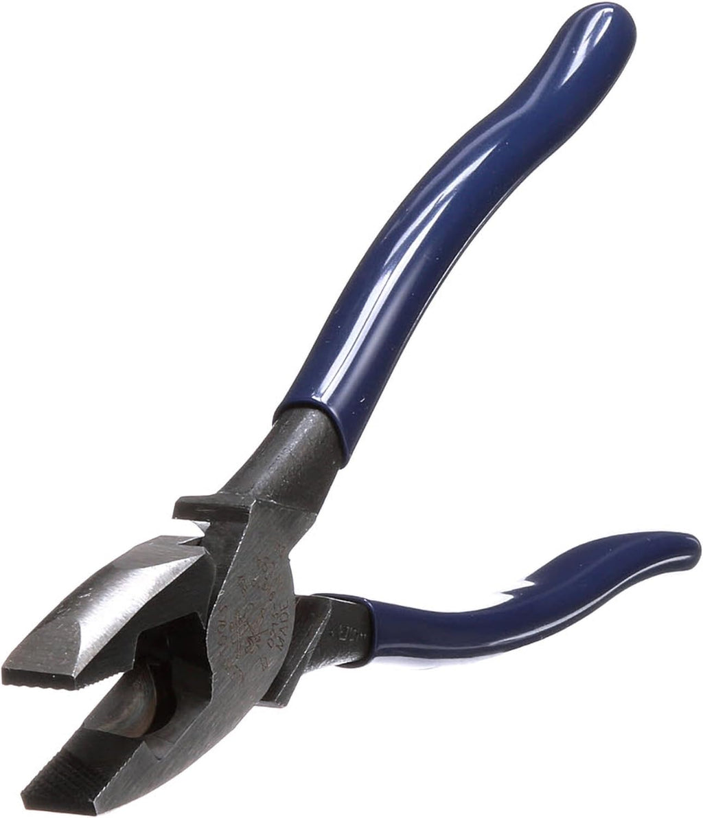 Klein Tools D213-9NETP Lineman's Fish Tape Pulling Pliers, 9-Inch