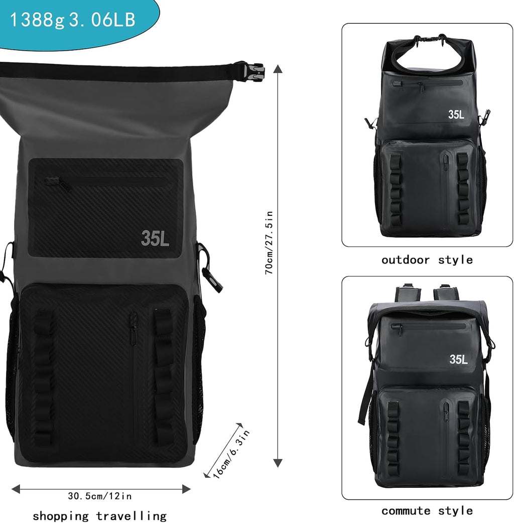 Waterproof Roll Top Dry Bag,Floating Heavy Duty Hiking Backpack,wet bags