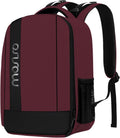 MOSISO Camera Backpack,Photography Backpack Padded Camera Bag, Wine Red