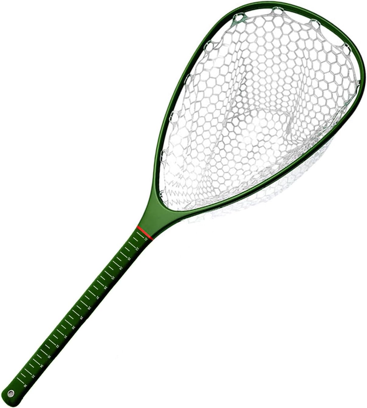 Aventik Fly Floating Fishing Net Carbon Fiber Landing Trout Net Light Weight Clear Rubber Ghost Net Catch & Release