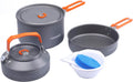 Fire-Maple Feast Outdoor Camping Cookware, Pot and Pan Set Stackable Kit