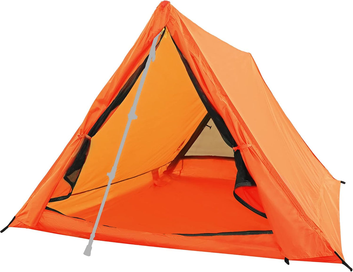 2 Person Trekking Pole Tent, Ultralight Camping Backpacking Tent (NO Poles)