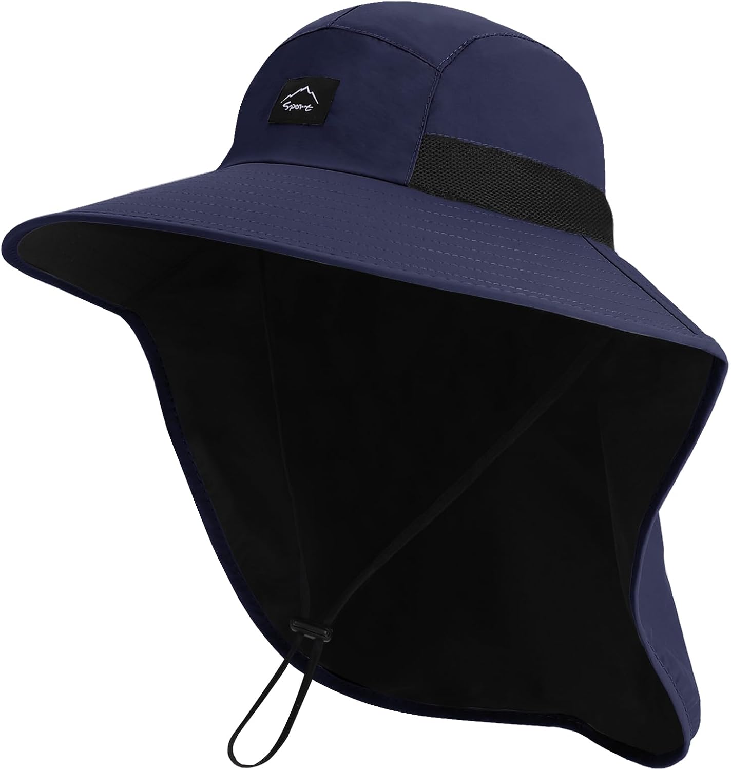 Rosoz Outdoor Sun Hat for Men Women, UPF 50+Fishing Hat with Neck Flap