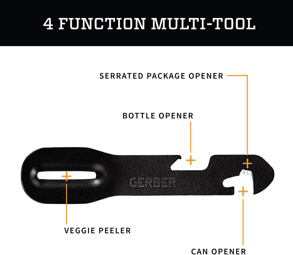 Gerber ComplEAT Camping Cutlery Utensils Set, Spoon, Fork, Burnt Bronze