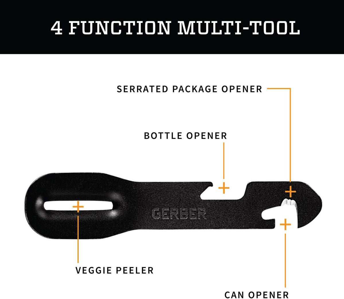 Gerber ComplEAT Camping Cutlery Utensils Set, Spoon, Fork, Burnt Bronze