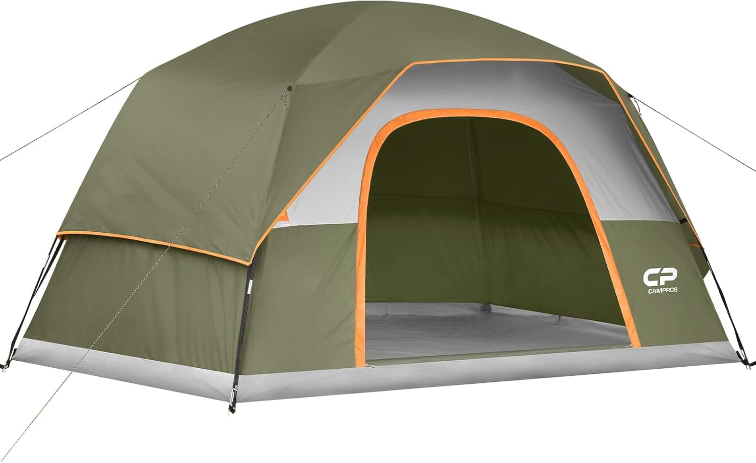 CAMPROS CP Tents for Camping 2/4/6 Person, Waterproof Windproof Dome Tent