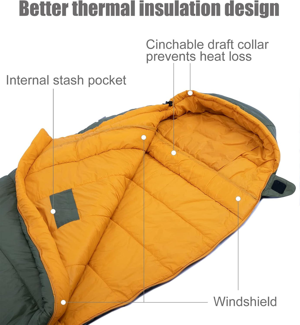 iClimb 3M Thinsulate Insulation Sleeping Bag
