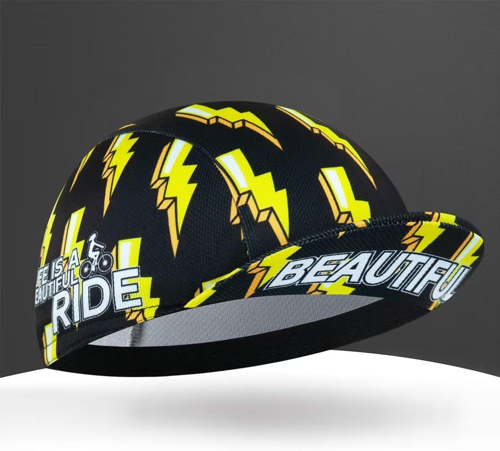 Cycling Cap for Man and Woman Cycling Hat Under Helmet-Polyester Breathable Sweat Absorbent