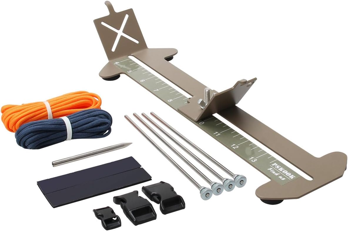 2 in 1 Paracord Bracelets Kit, Paracord Jigs and Tools, Monkey Fist Jig