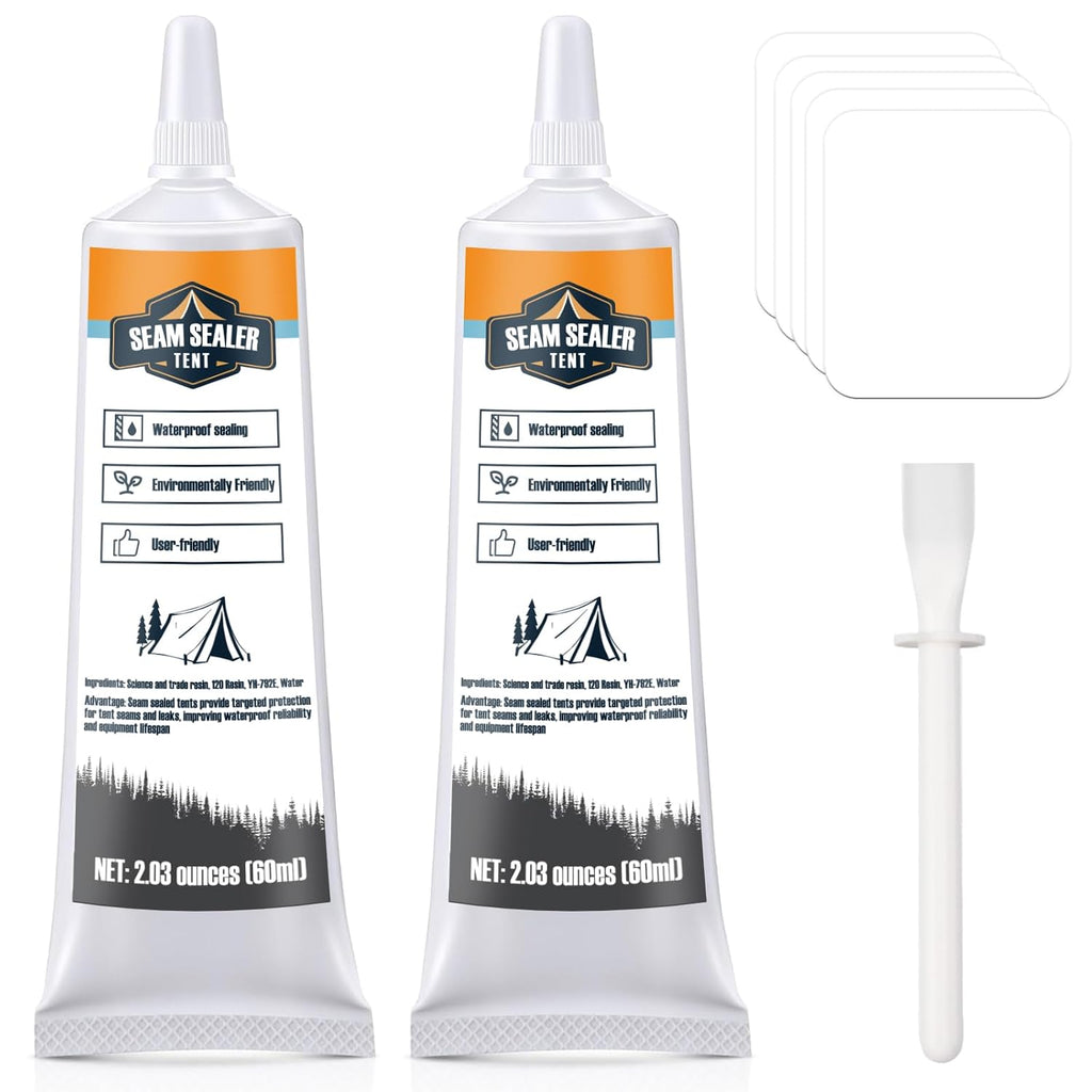 Tent Seam Sealer 120ml, No Sew Solution Waterproof Fast Cure ﻿