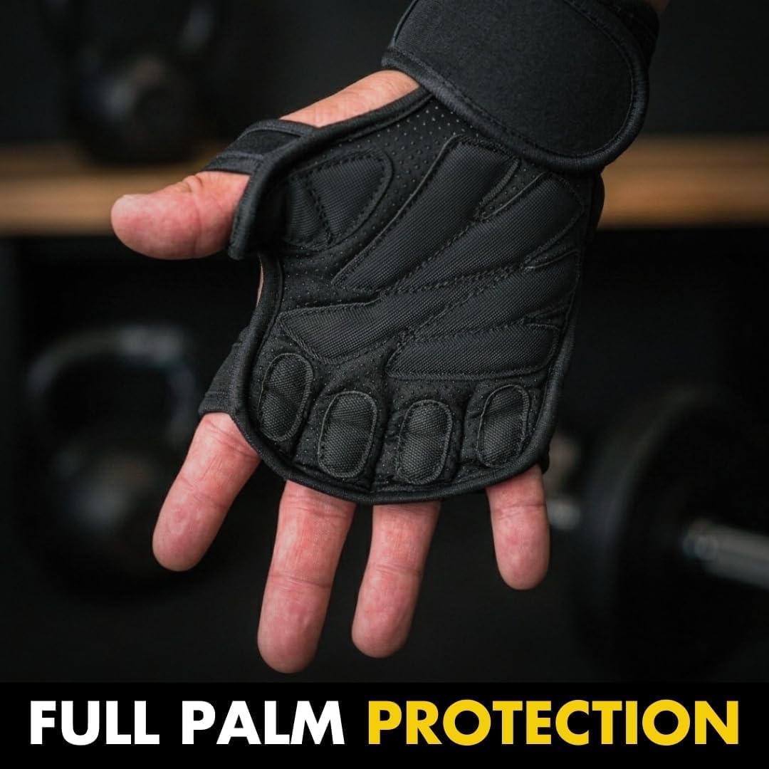 Fit Active Sports Gym Workout Gloves for Men Women Weight Lifting