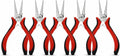 5-Piece Round Nose Pliers Set for Jewelry Making and Wire Wrapping