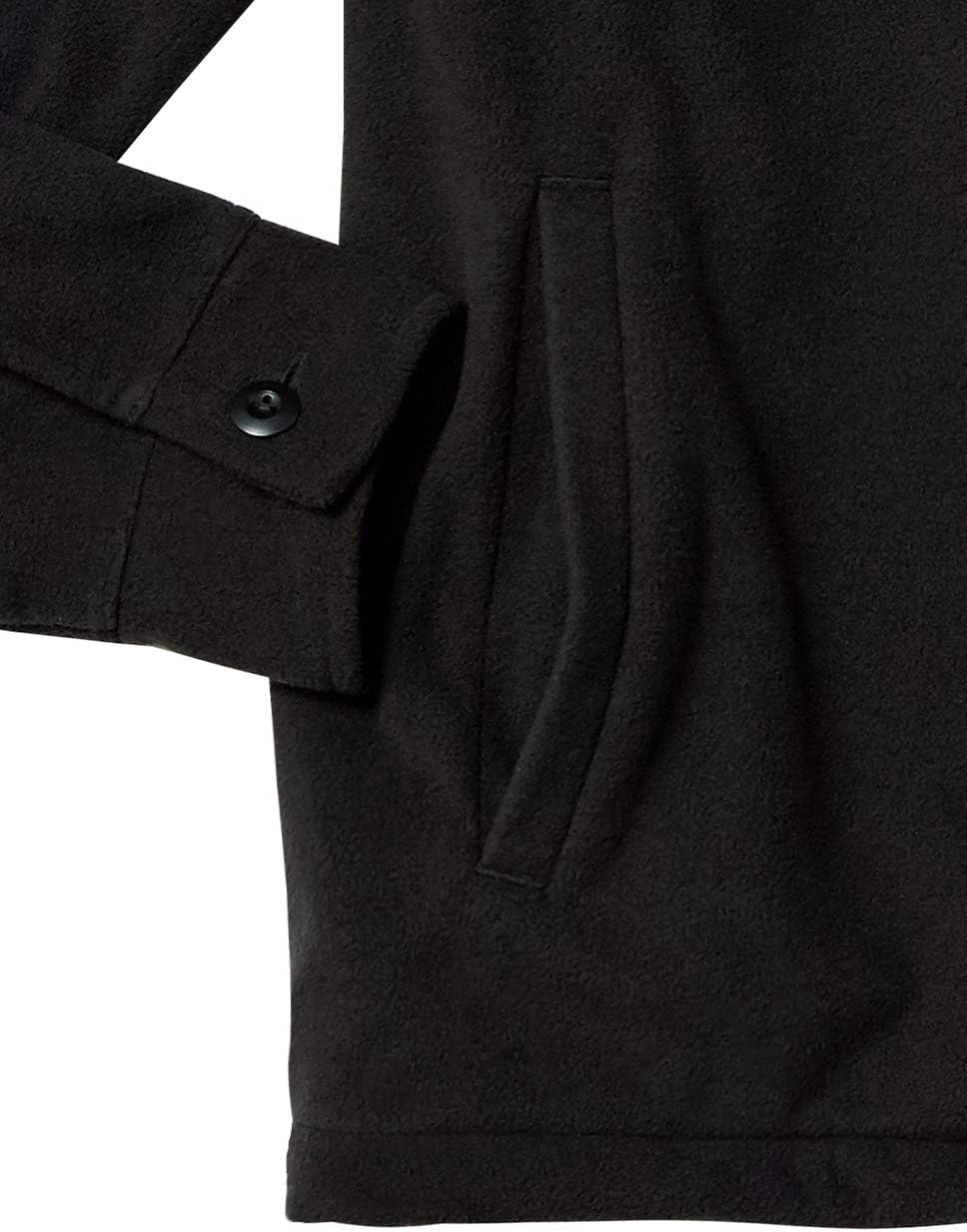 Amazon Essentials Men's Long-Sleeve Polar Fleece Shirt Jacket for Winter, Jackets