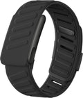Getino Sport Band Compatible with Whoop 5.0 Bands One, Peak and Life/MG, Breathable Waterproof Silicone Adjustable Replacement Accessories Strap for Whoop Band 5.0 Fitness Activity Tracker, Black