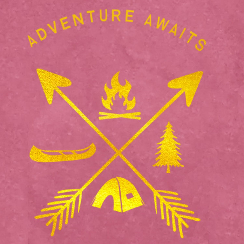 Womens Adventure Awaits Shirts Outdoor Lifestyle Camping Hiking T-Shirt Nature Travel Camp Life Tee